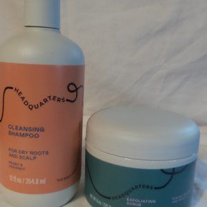 Headquarters Cleansing Shampoo & Deep Scalp Exfoliating Scrub